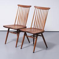Pair of George Nakashima NEW CHAIR Chairs - Sold for $4,800 on 05-16-2026 (Lot 55).jpg